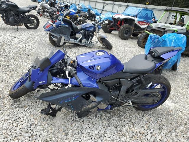 YAMAHA YZFR7 2023 blue  gas JYARM38E1PA005463 photo #1