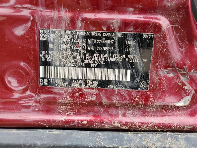 2021 TOYOTA RAV4 LE - 2T3F1RFV2MW226721