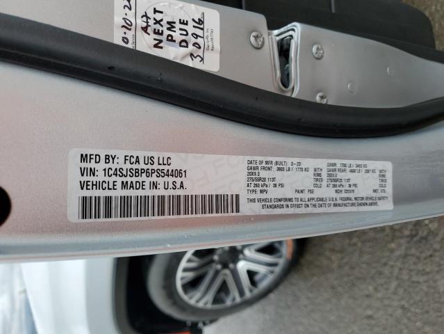 2023 JEEP WAGONEER L 1C4SJSBP6PS544061