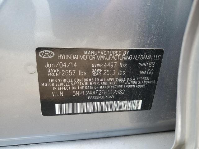 2015 HYUNDAI SONATA SE - 5NPE24AF2FH012382