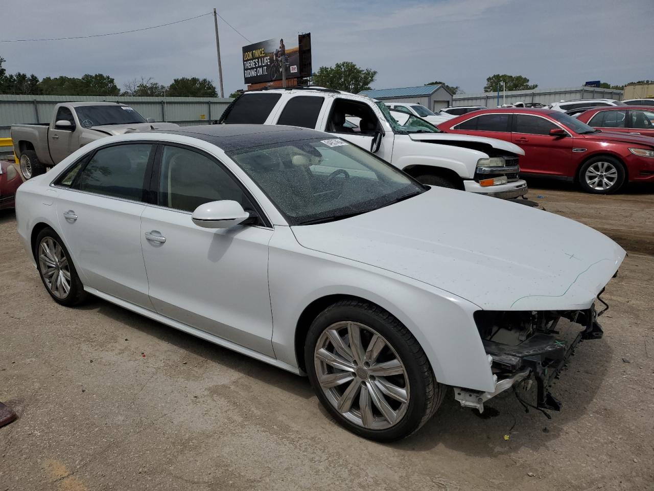 Lot #3009139470 2017 AUDI A8 L QUATT