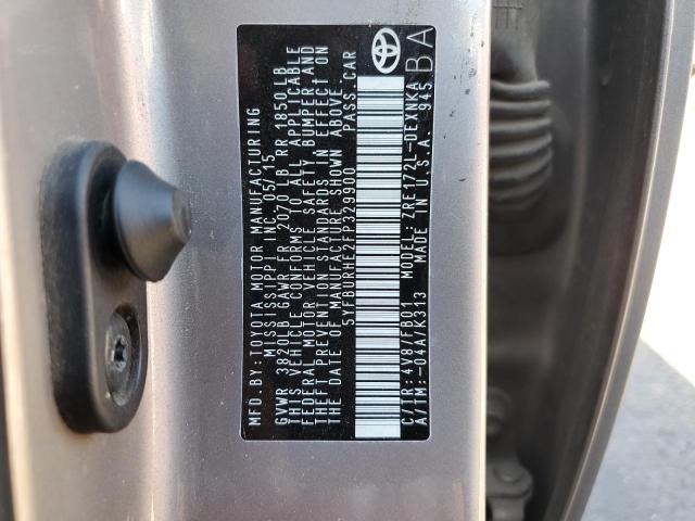 2015 TOYOTA COROLLA L - 5YFBURHE2FP329900