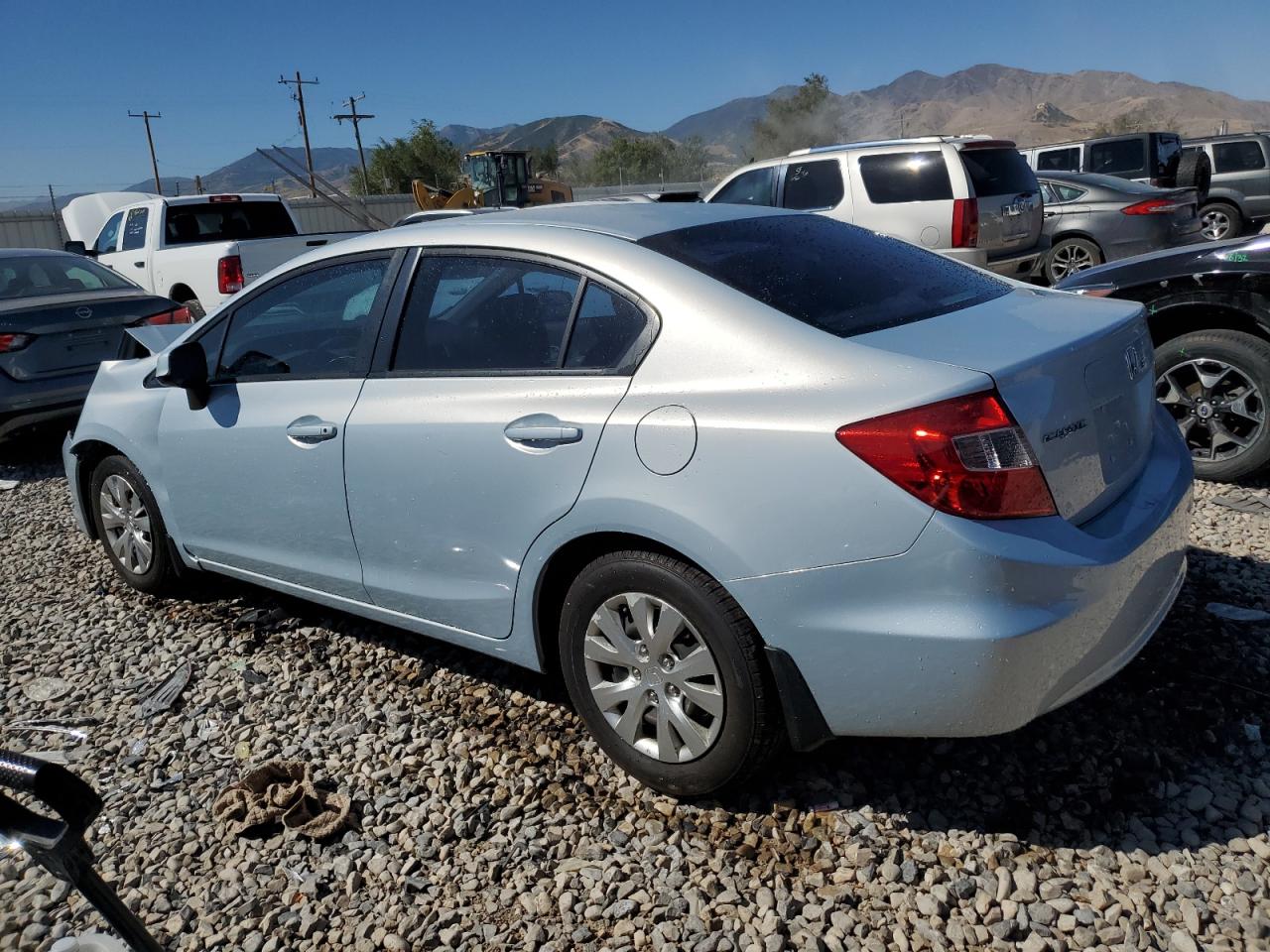 Lot #2858136168 2012 HONDA CIVIC LX