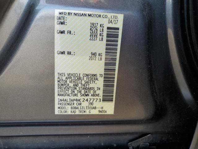 2017 NISSAN ALTIMA 2.5 - 1N4AL3AP4HC247773