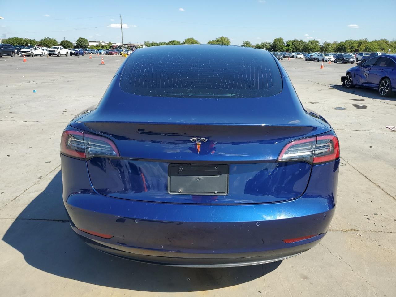 Lot #2957242420 2019 TESLA MODEL 3