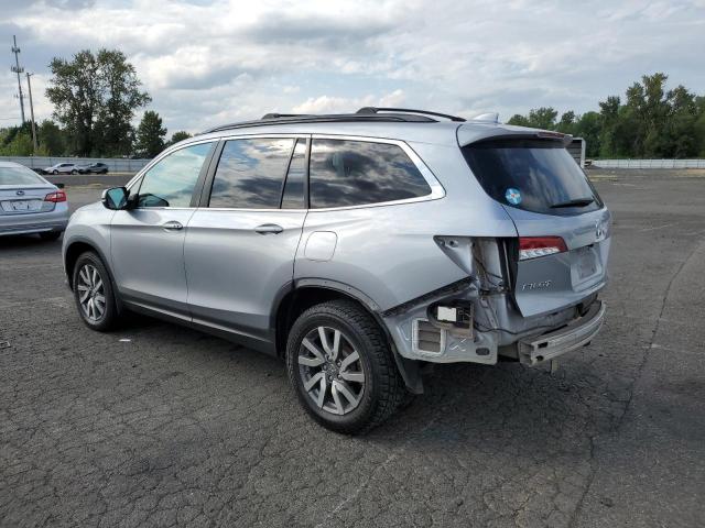 HONDA PILOT EXL 2019 silver  gas 5FNYF6H4XKB052221 photo #3