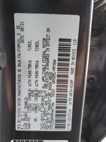2021 TOYOTA TACOMA DOU 3TMCZ5AN9MM447746