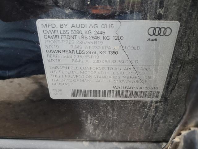 VIN WA1LFAFP1FA123518 2015 Audi Q5, Premium Plus no.12