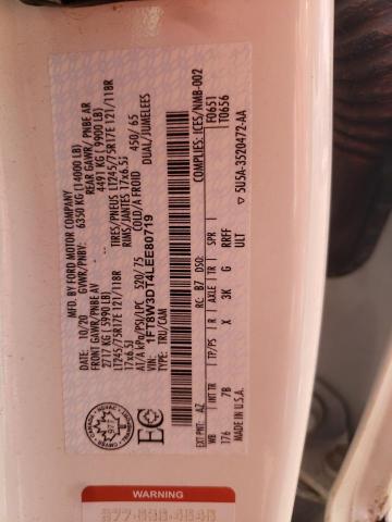 2020 FORD F350 SUPER - 1FT8W3DT4LEE80719