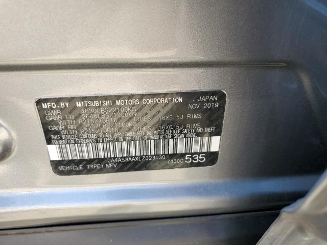 2020 MITSUBISHI ECLIPSE CR - JA4AS3AAXLZ023030