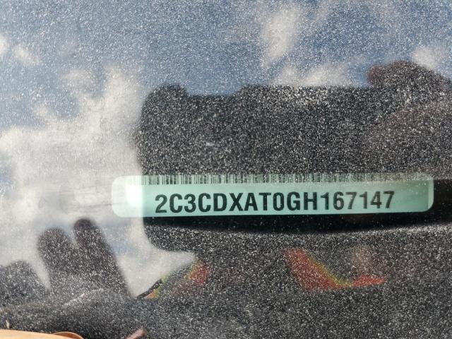 2016 DODGE CHARGER PO - 2C3CDXAT0GH167147