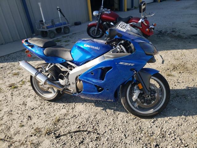 KAWASAKI ZX600 J1 2008 blue racer gas JKAZX4J138A073767 photo #1