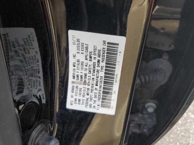 2017 HONDA ACCORD EXL - 1HGCR2F81HA156258