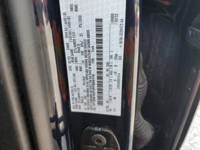2023 FORD F150 SUPER - 1FTEW1EP3PFB00116