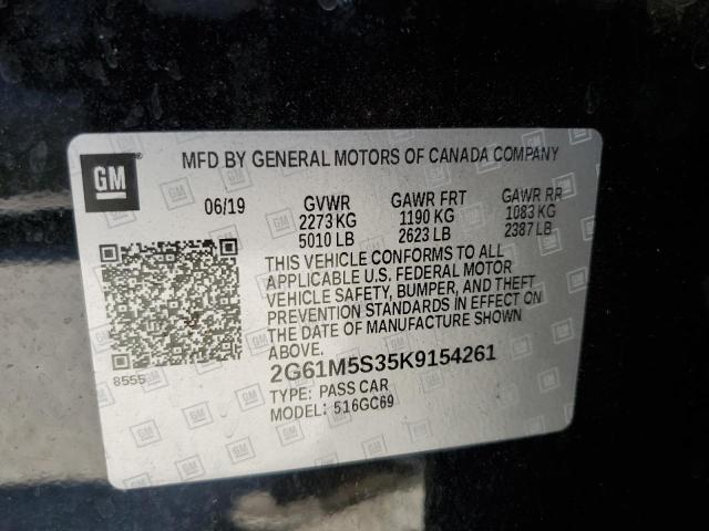 2019 CADILLAC XTS LUXURY - 2G61M5S35K9154261