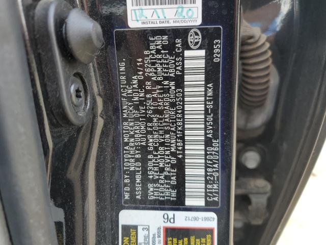 VIN 4T4BF1FK8ER402503 2014 Toyota Camry, L no.13