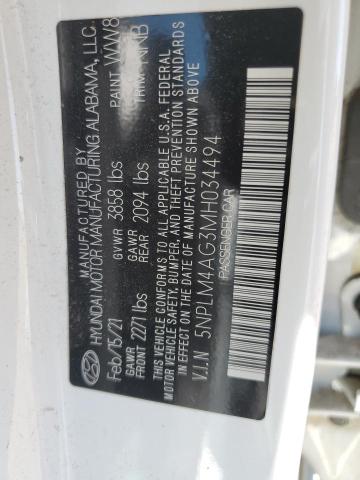 2021 HYUNDAI ELANTRA SE - 5NPLM4AG3MH034494
