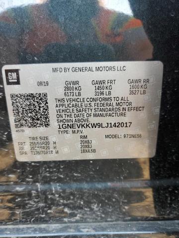 2020 CHEVROLET TRAVERSE P - 1GNEVKKW9LJ142017