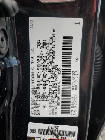 VIN 5TFRM5F1XDX058252 2013 TOYOTA TUNDRA no.12