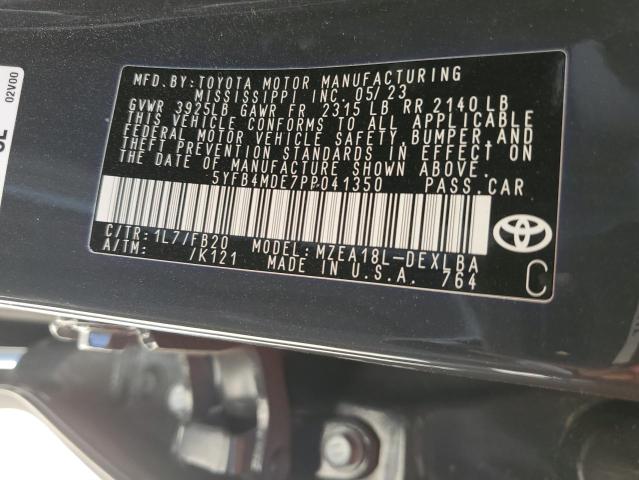 2023 TOYOTA COROLLA LE - 5YFB4MDE7PP041350