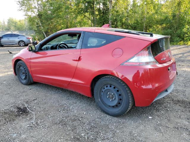 HONDA CR-Z EX 2012 red hatchbac hybrid engine JHMZF1D63CS800051 photo #3