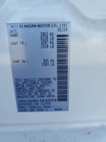 2024 NISSAN ALTIMA S - 1N4BL4BV8RN369999