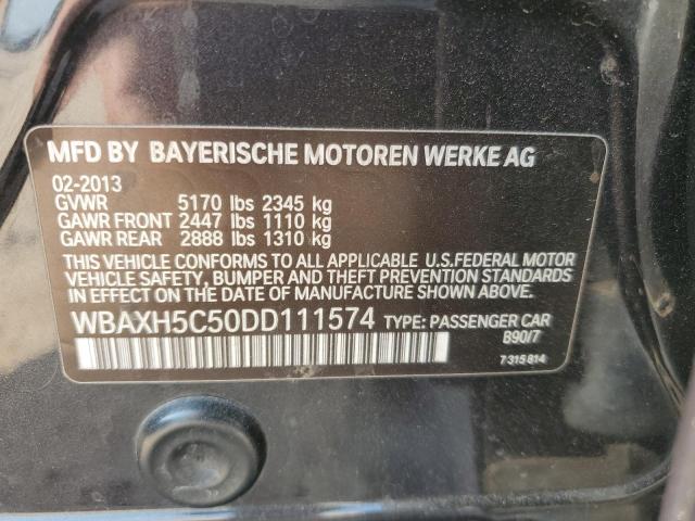 VIN WBAXH5C50DD111574 2013 BMW 5 Series, 528 XI no.12