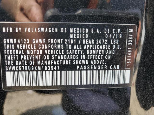 2019 VOLKSWAGEN JETTA S - 3VWC57BU9KM183547