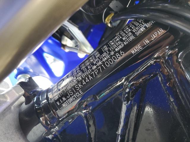 2023 SUZUKI DR-Z400 SM JS1SK44A7P7100086