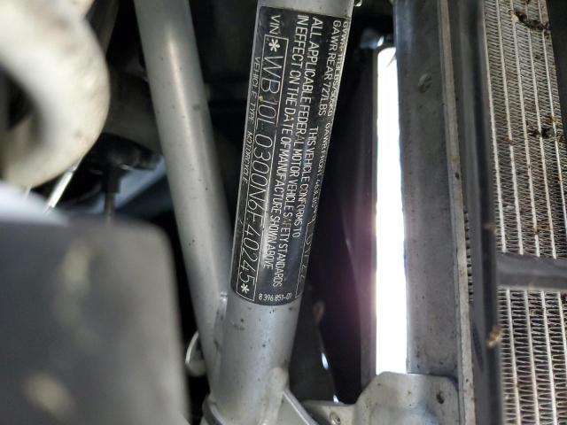 2022 BMW R 1250 RT WB10L0300N6F40245