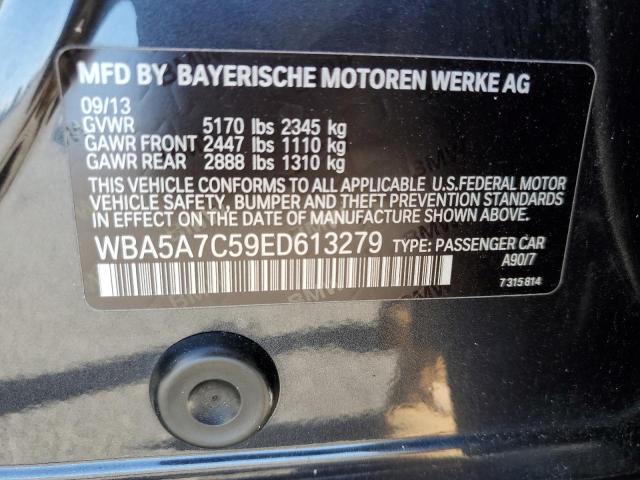 VIN WBA5A7C59ED613279 2014 BMW 5 Series, 528 XI no.12