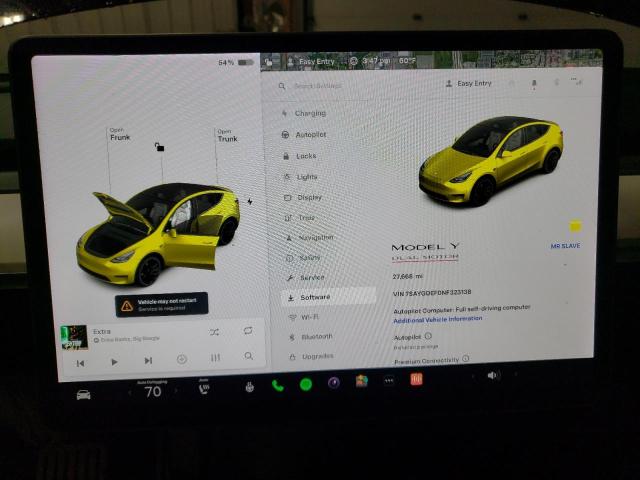 2022 TESLA MODEL Y - 7SAYGDEF0NF323138