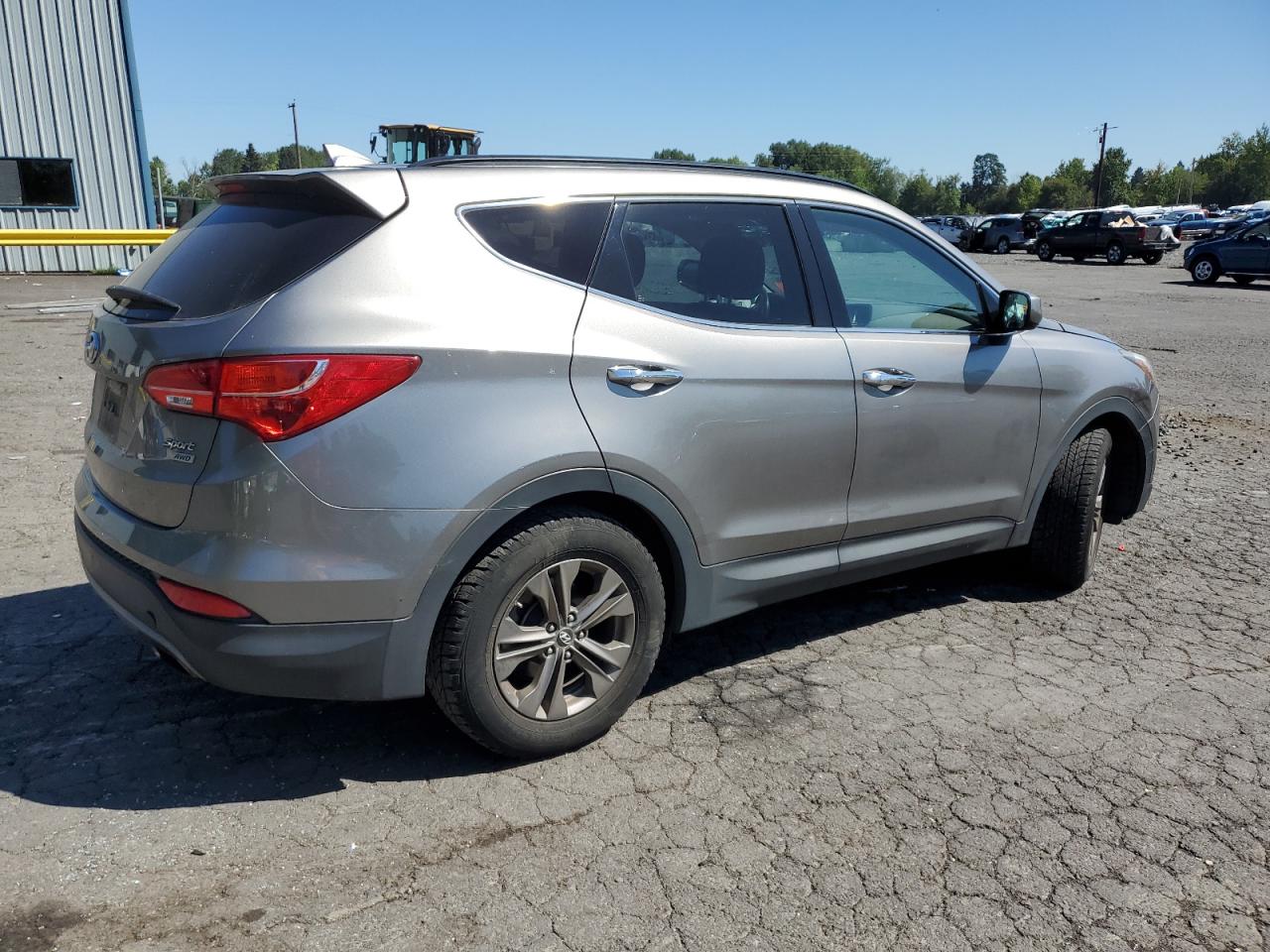 HYUNDAI SANTA FE S 2013 gray  gas 5XYZUDLB1DG004719 photo #4