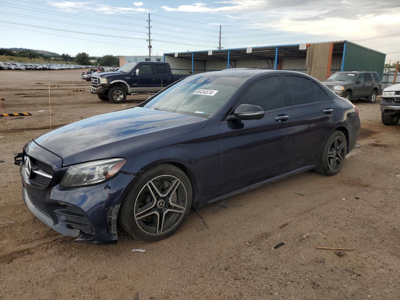 Lot #2924136165 2020 MERCEDES-BENZ C 300 4MAT