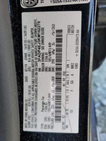 2019 FORD FIESTA SE - 3FADP4EJ3KM162278