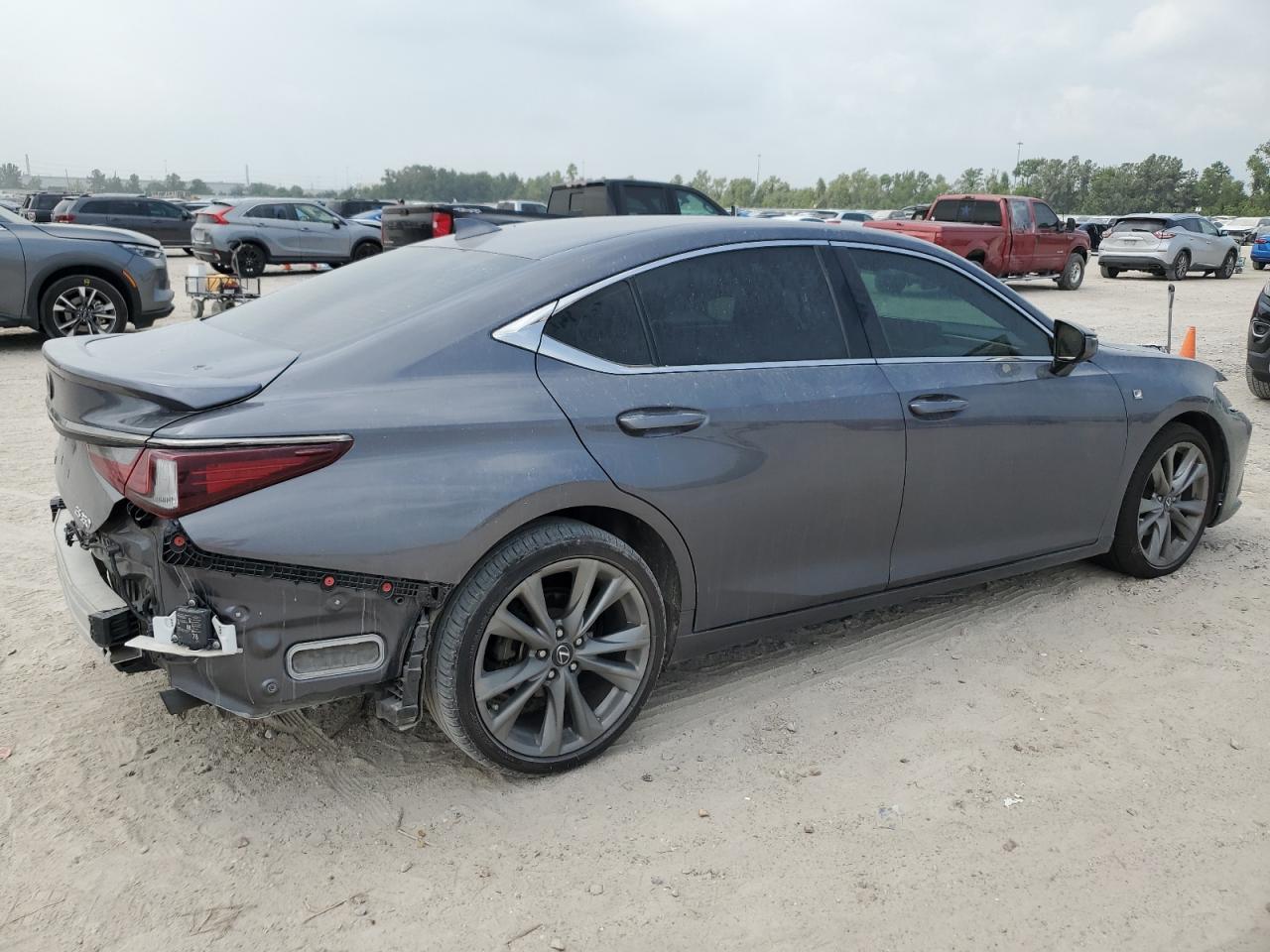 LEXUS ES 350 F S 2020 gray  gas 58AGZ1B19LU081548 photo #4