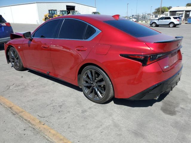 LEXUS IS 350 F S 2021 red  gas JTHGZ1B22M5045442 photo #3