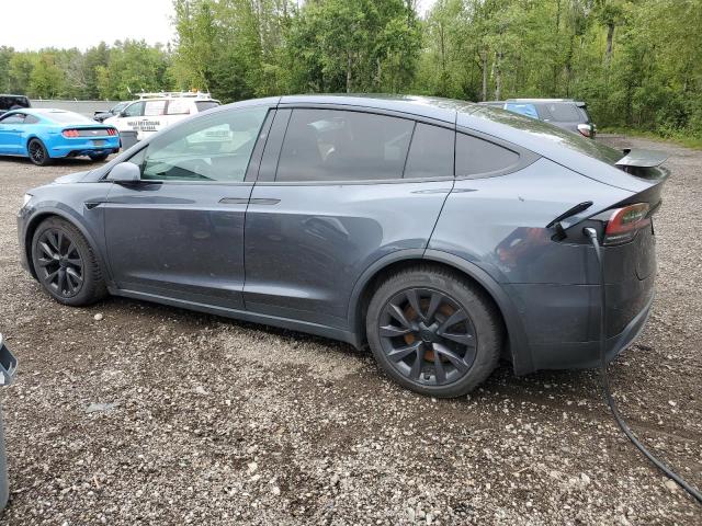 TESLA MODEL X 2023 gray  electric 7SAXCBE50PF374581 photo #3