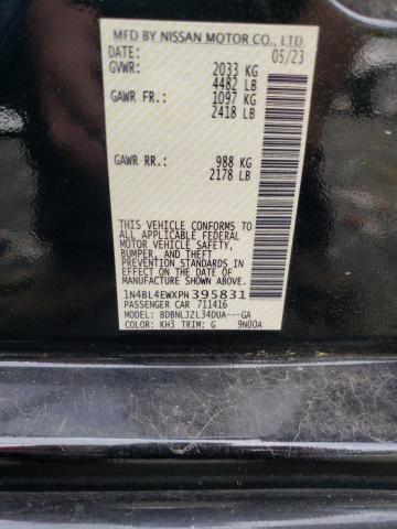 2023 NISSAN ALTIMA SL - 1N4BL4EWXPN395831