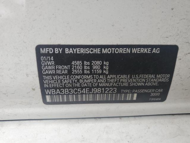 VIN WBA3B3C54EJ981223 2014 BMW 3 Series, 328 XI no.12