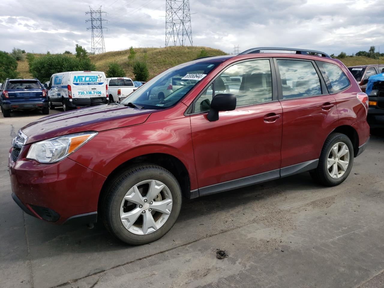 Lot #2828889962 2016 SUBARU FORESTER 2