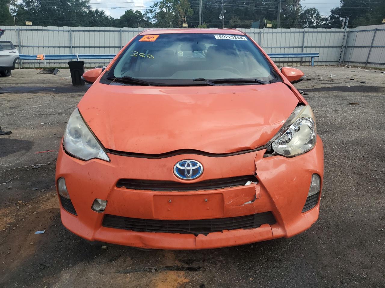 Lot #2858028909 2014 TOYOTA PRIUS C