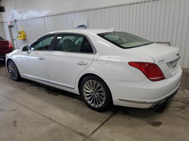 GENESIS G90 ULTIMA 2017 white  gas KMHG54JH0HU028666 photo #3