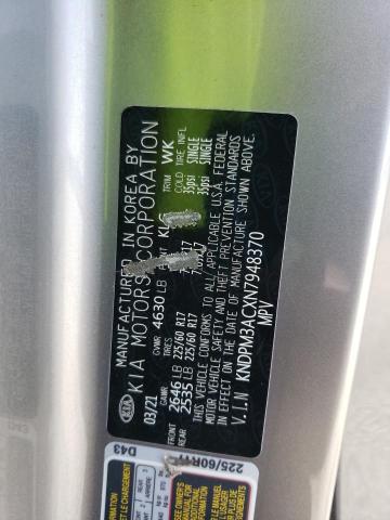2022 KIA SPORTAGE L - KNDPM3ACXN7948370