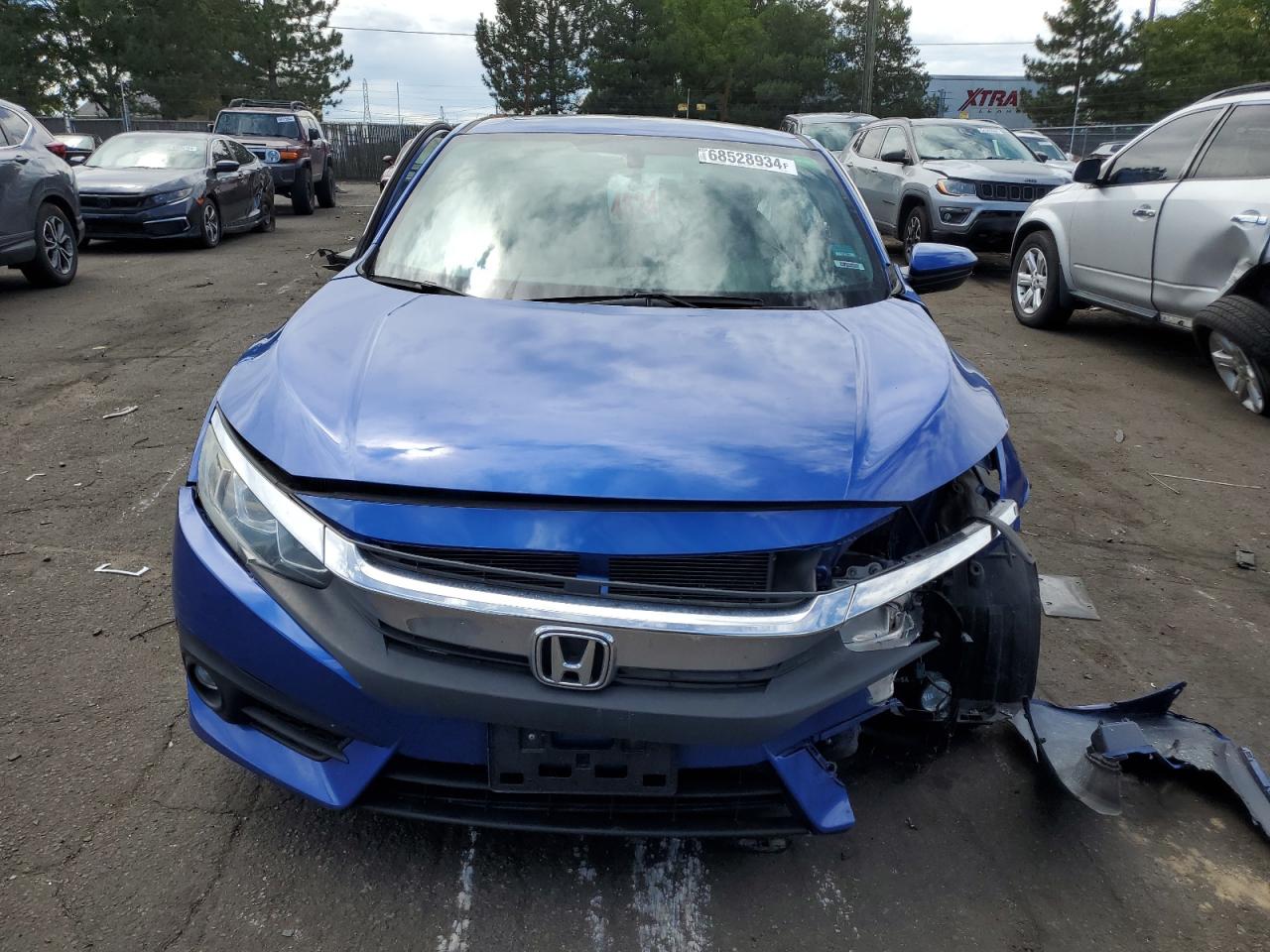 Lot #2974796150 2018 HONDA CIVIC EXL