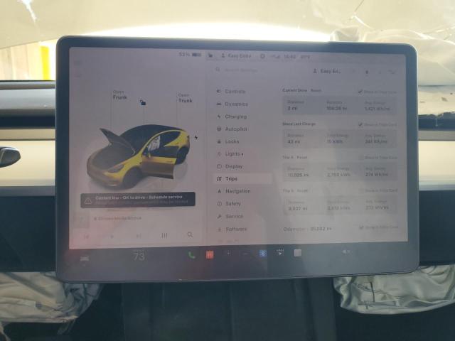 VIN 7SAYGAEE3PF685621 2023 TESLA MODEL Y no.9