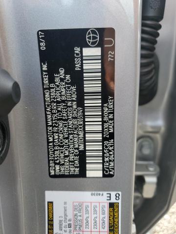 2018 TOYOTA C-HR XLE - NMTKHMBXXJR031949