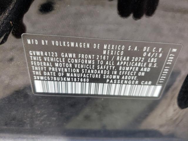 2019 VOLKSWAGEN JETTA S - 3VWC57BU3KM187660