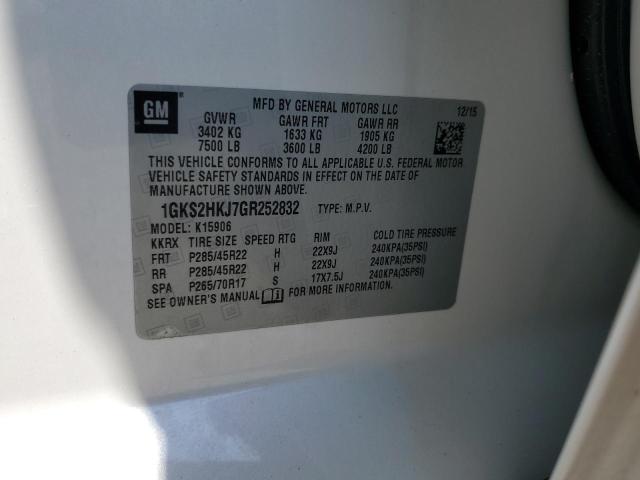 2016 GMC YUKON XL D - 1GKS2HKJ7GR252832