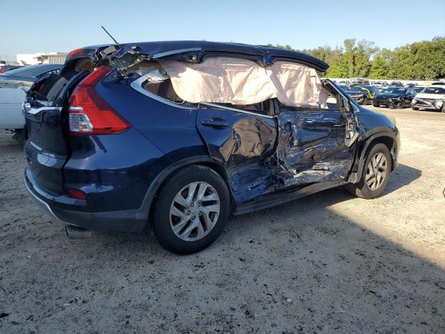 HONDA CR-V EX 2015 blue  gas 2HKRM3H53FH514546 photo #4